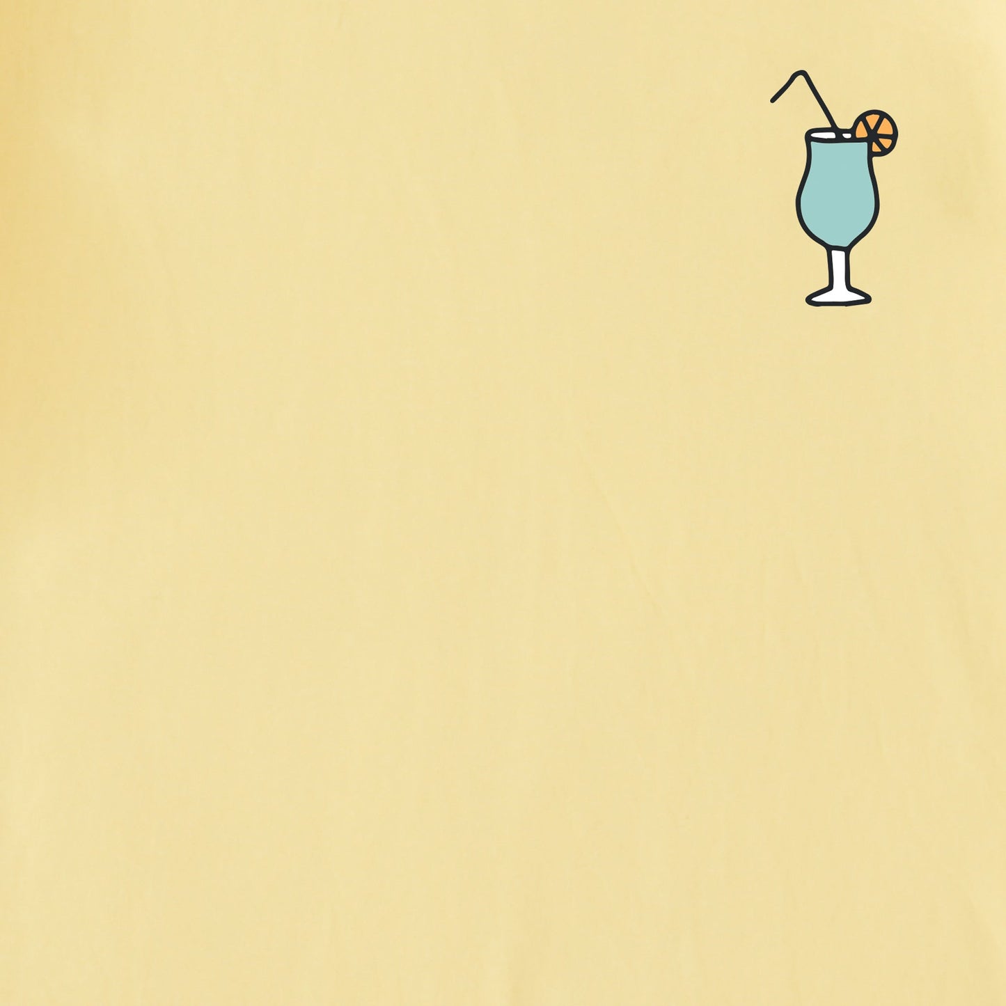 Men's Cocktail Beach Short Sleeve Crusher Tee