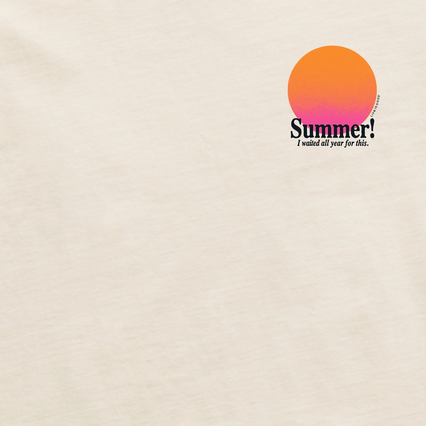 Men's Summer! Short Sleeve Crusher Tee