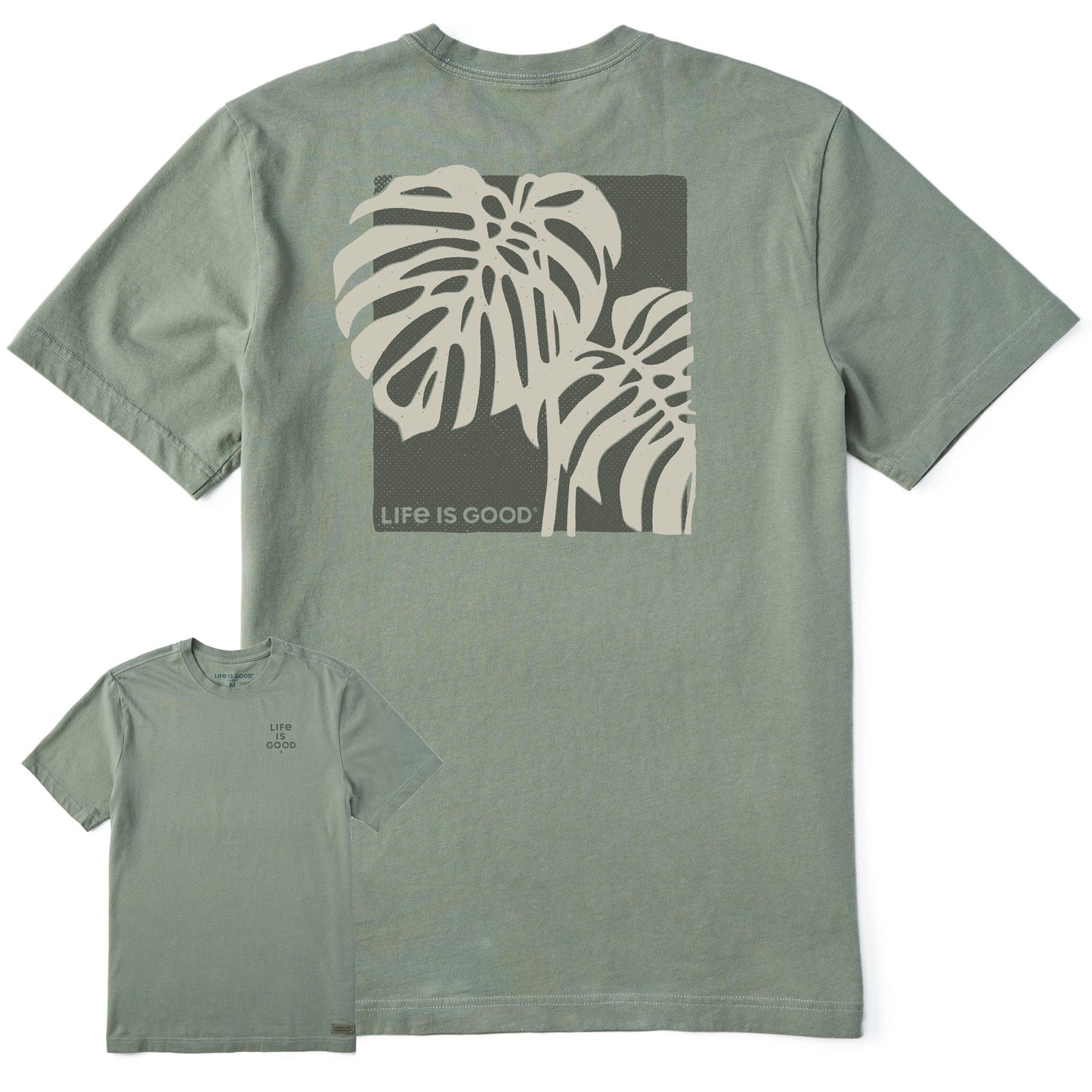 Men's Two Leaves Short Sleeve Tee