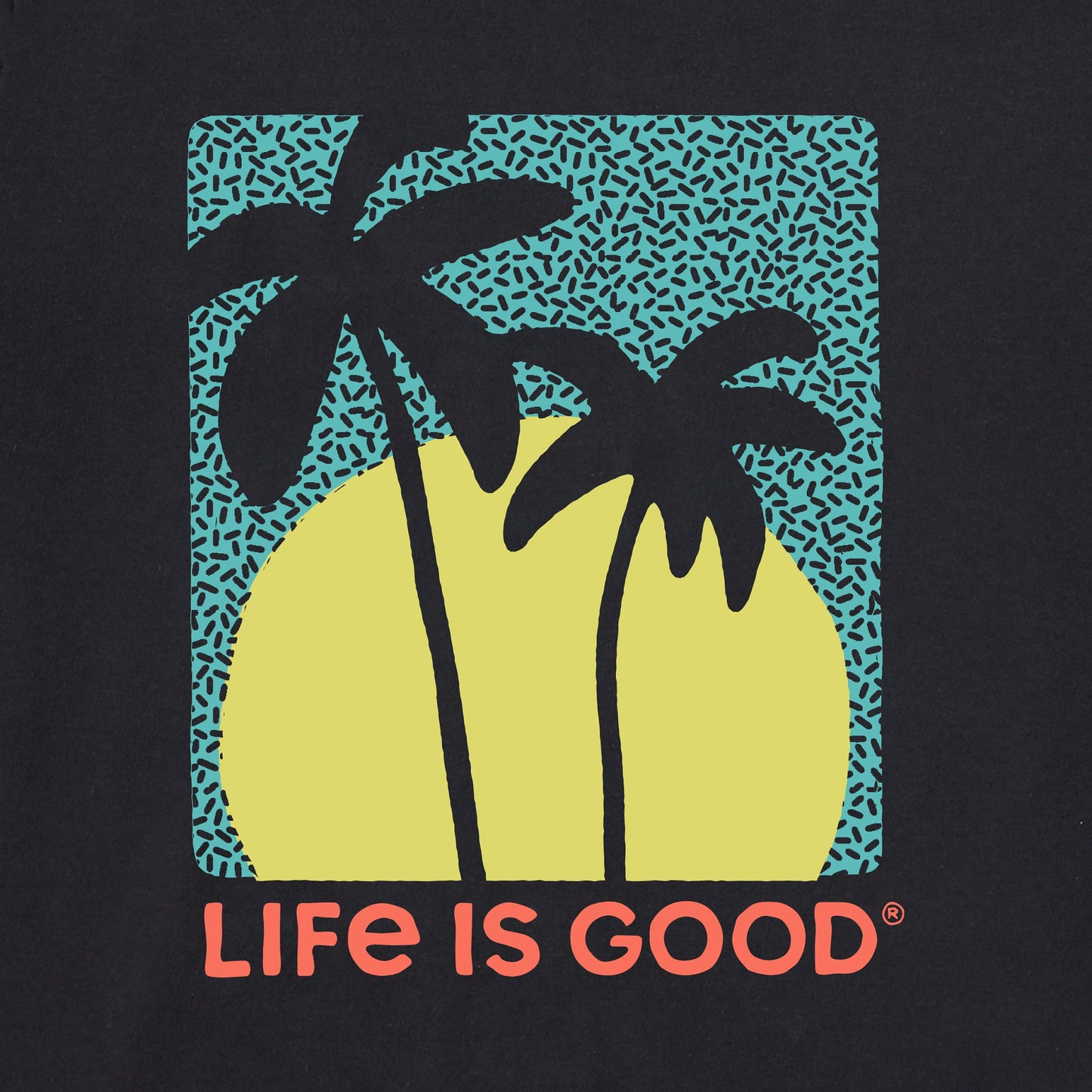 Men's Two Palm Sunset Short Sleeve Tee