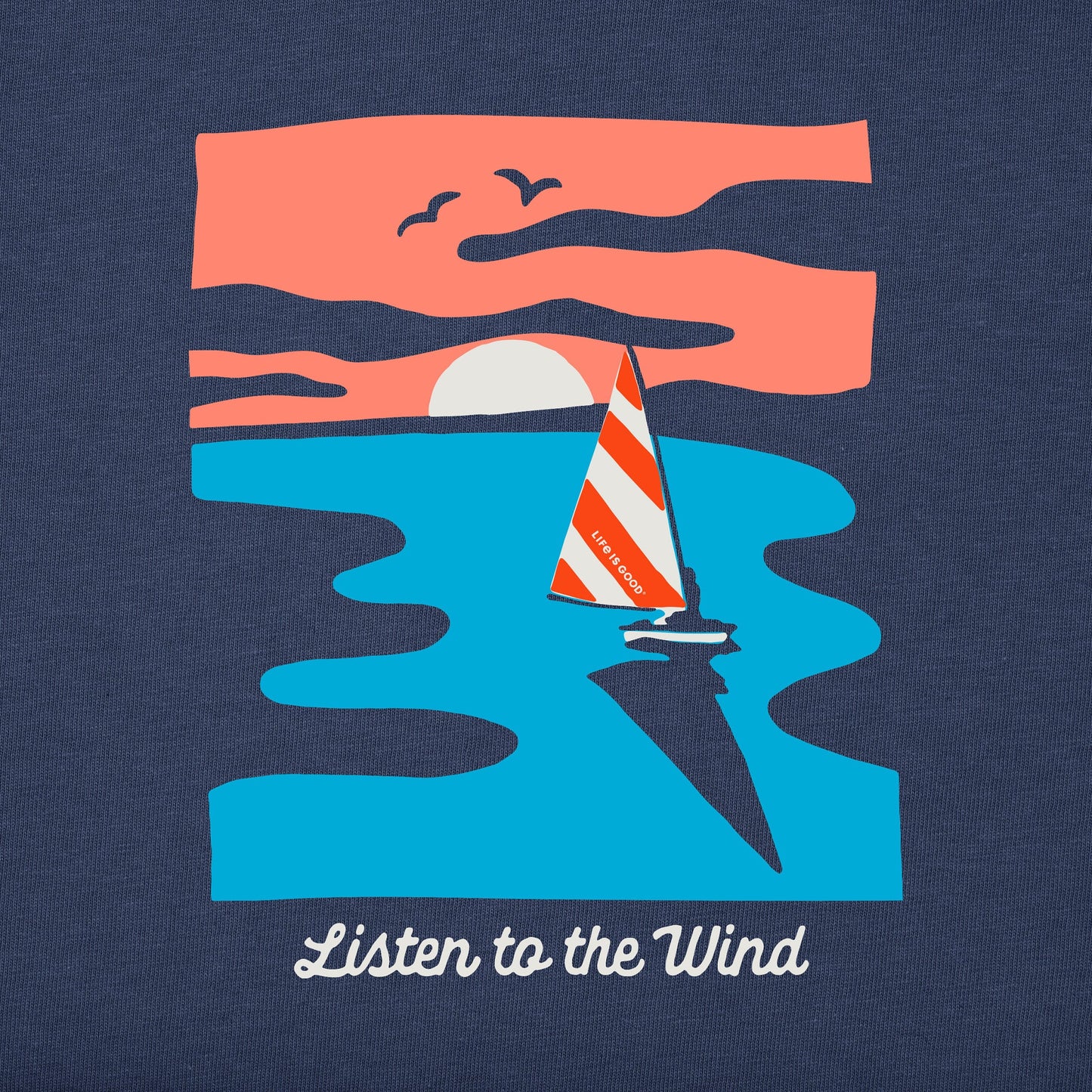 Men's Listen to the Wind Short Sleeve Tee
