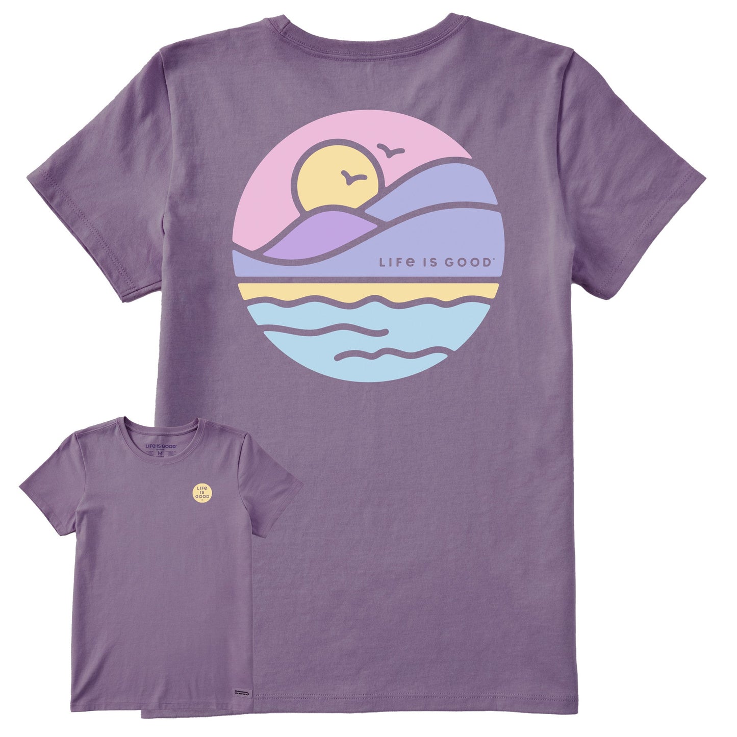 Women's Coastal Livin Short Sleeve Crusher Tee