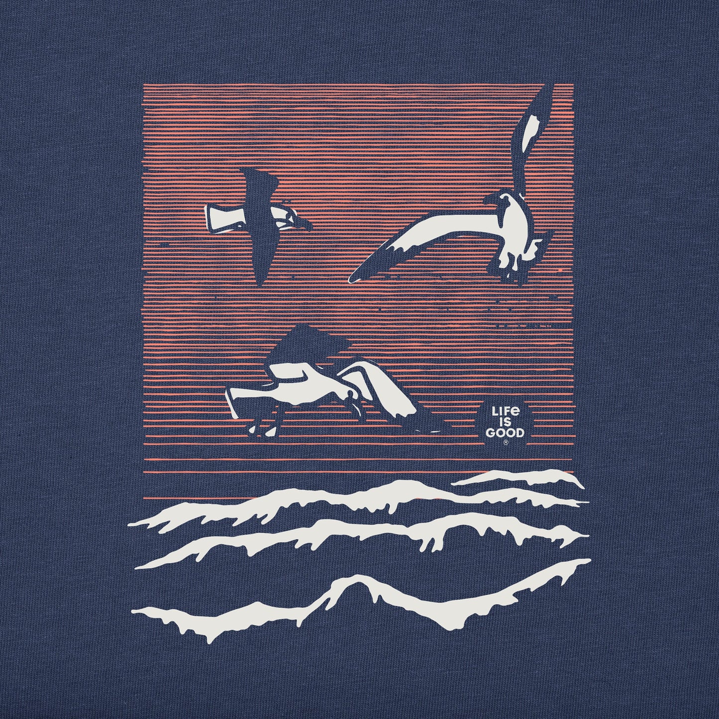 Women's Seagulls Over the Water Short Sleeve Tee