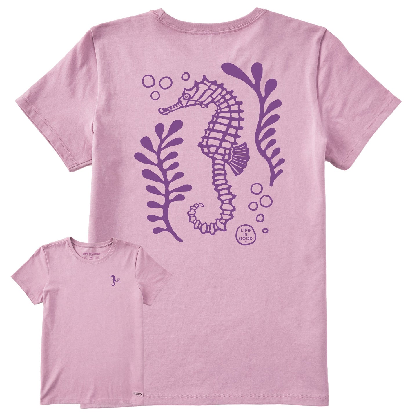 Women's Seahorse Coral Short Sleeve Tee