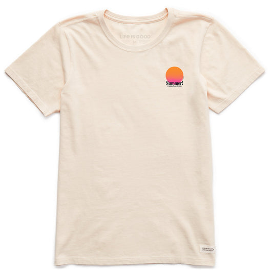 Women's Summer! Short Sleeve Crusher Tee