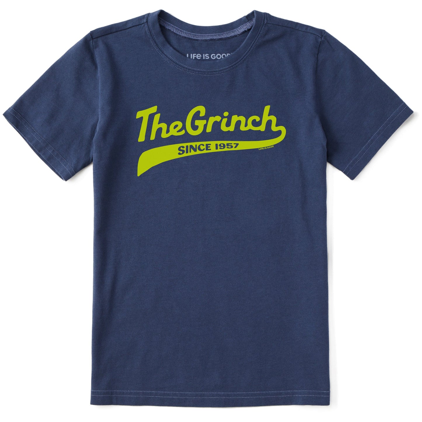 Kids The Grinch Ballyard Script Short Sleeve Crusher Tee