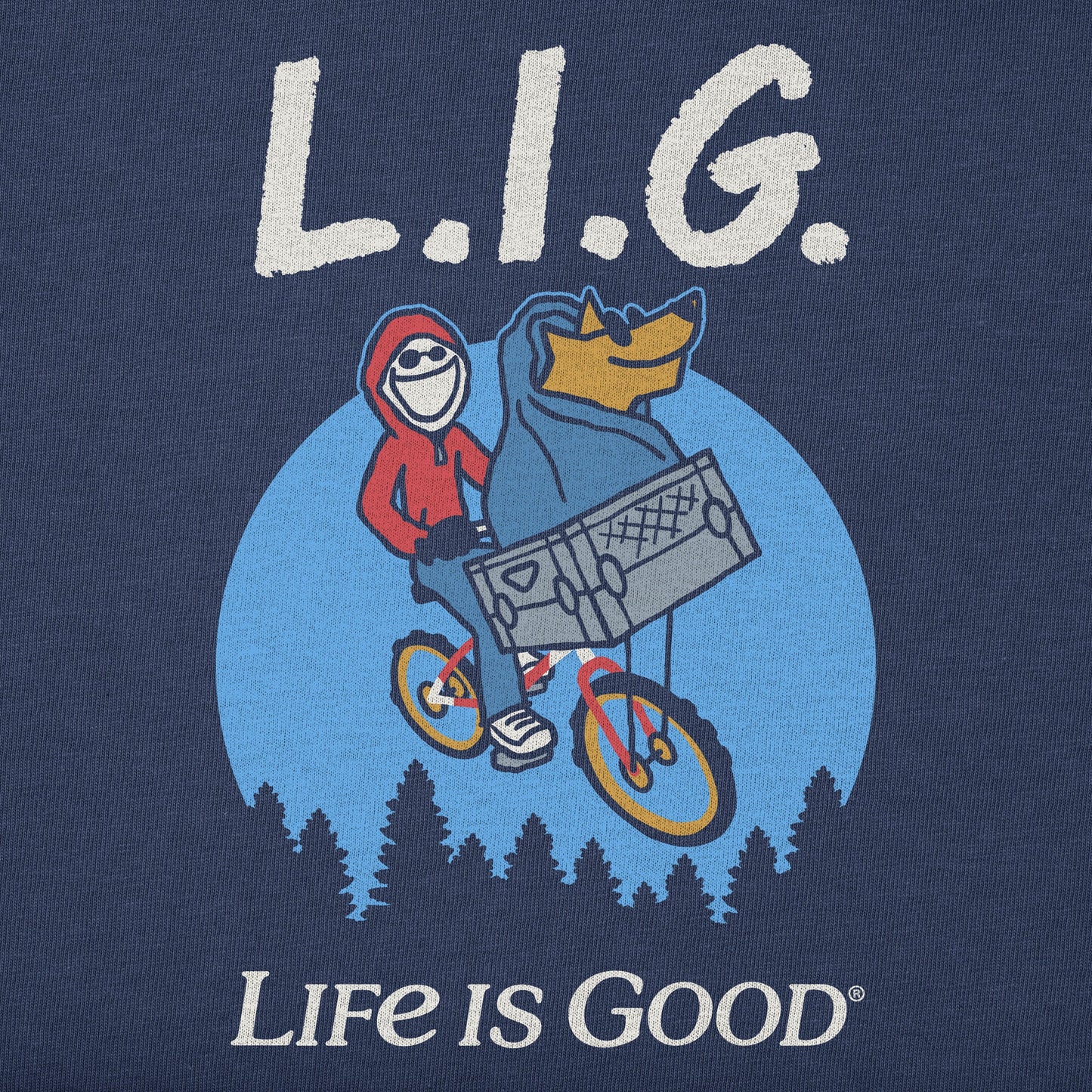 Kids Jake Rocket Flying Bike Short Sleeve Crusher Tee