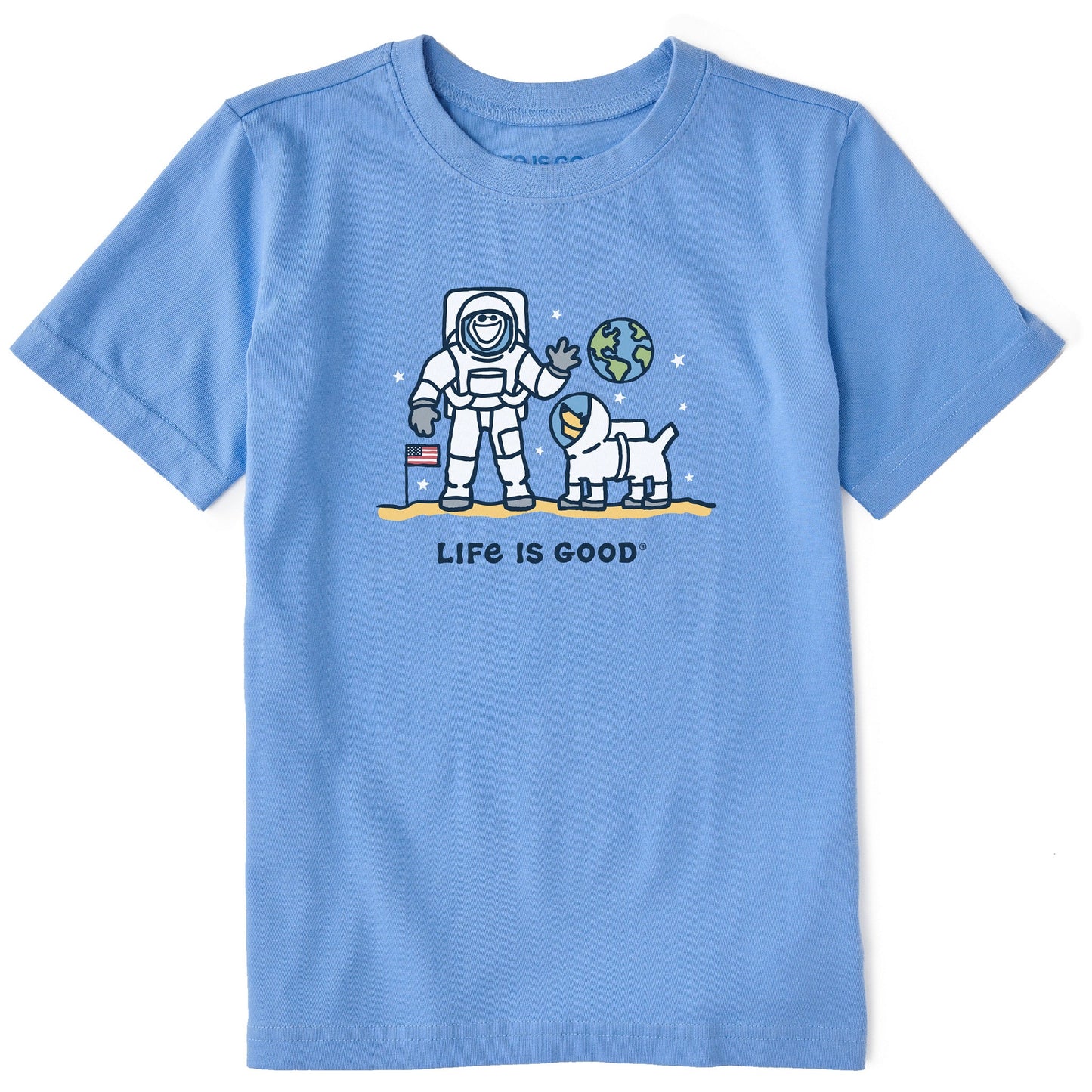 Kids Moon Landing Jake Short Sleeve Crusher Tee