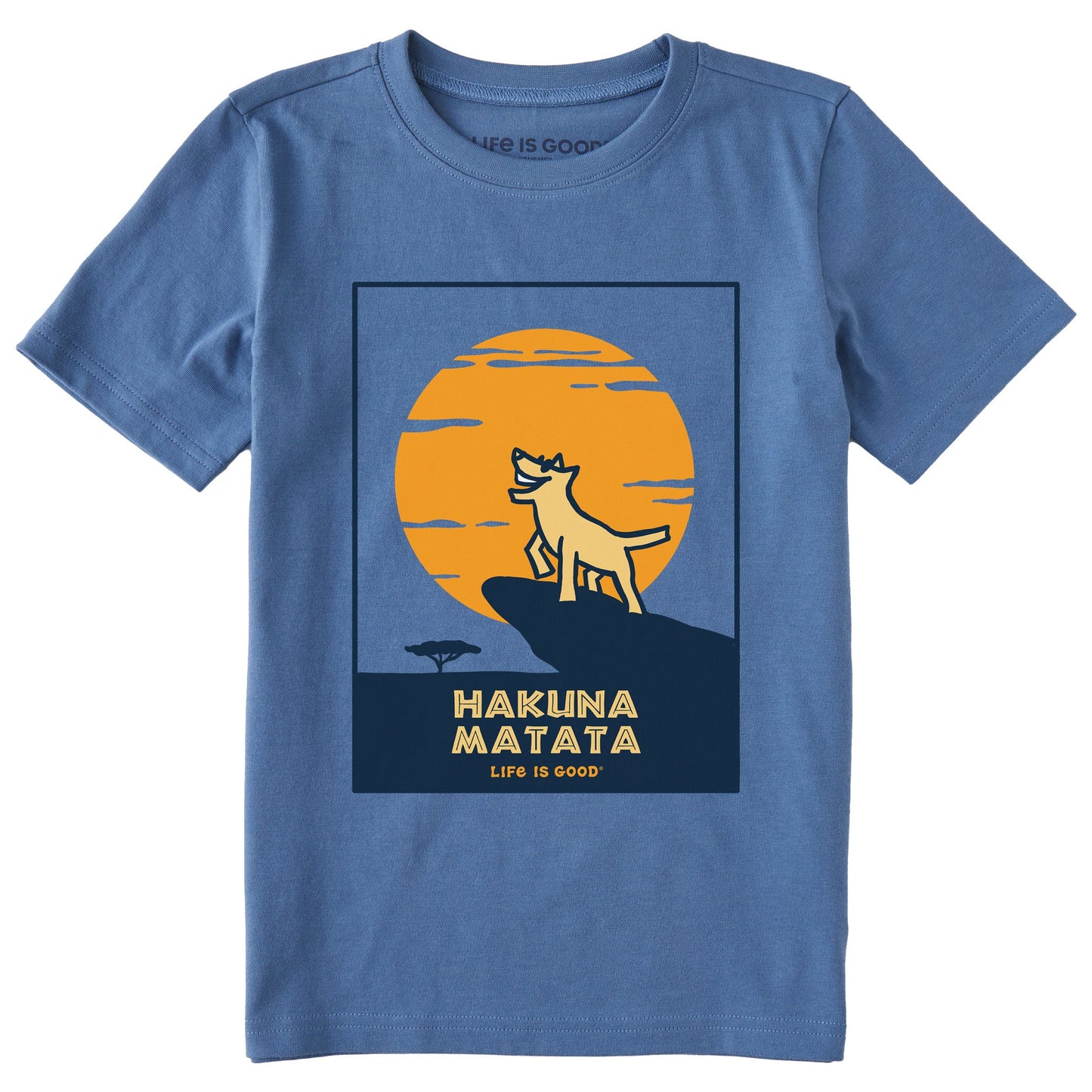 Kids Rocket King Short Sleeve Crusher Tee