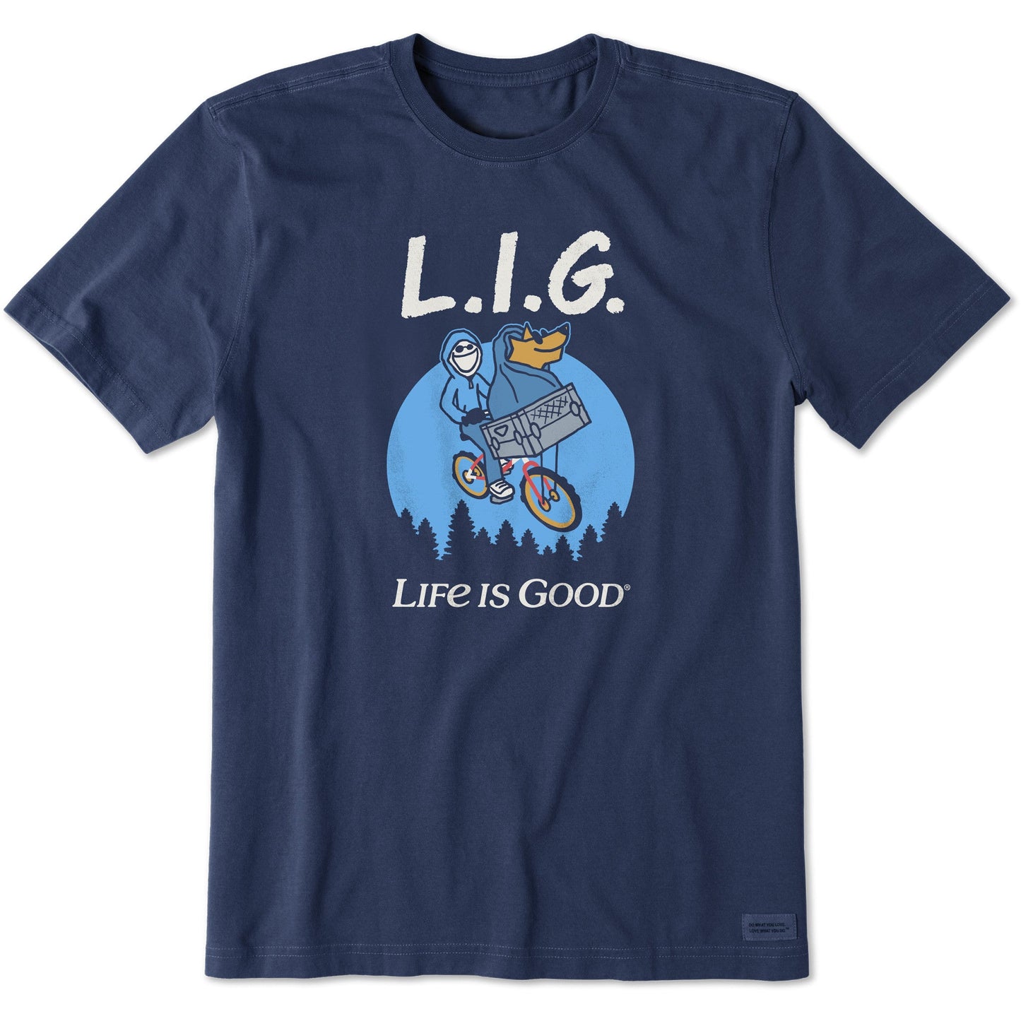 Men's Jake Rocket Flying Bike Short Sleeve Tee