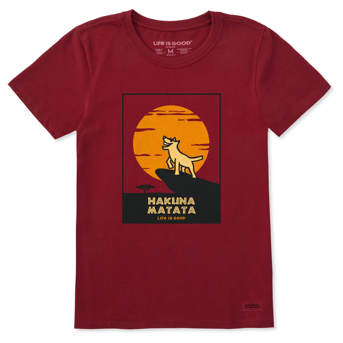 Women's Rocket King Short Sleeve Crusher Tee