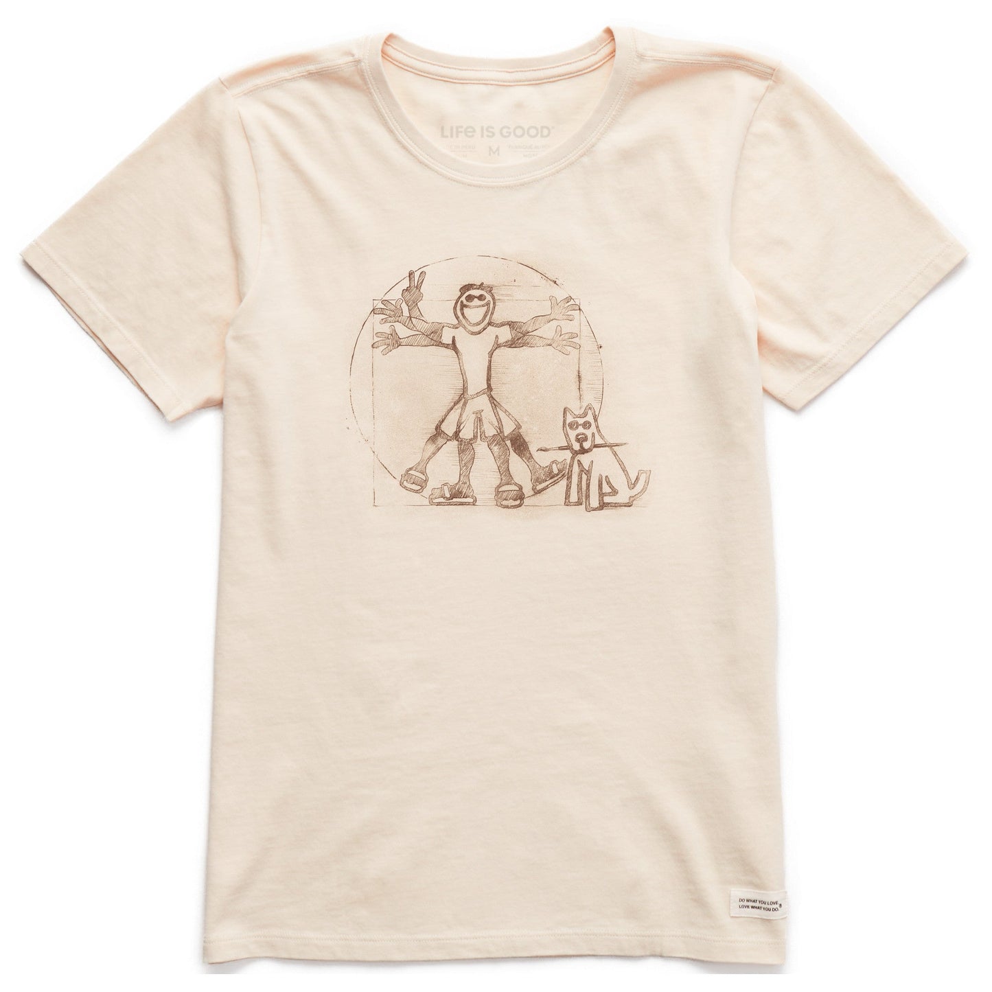 Women's Vitruvian Jake Short Sleeve Crusher Tee