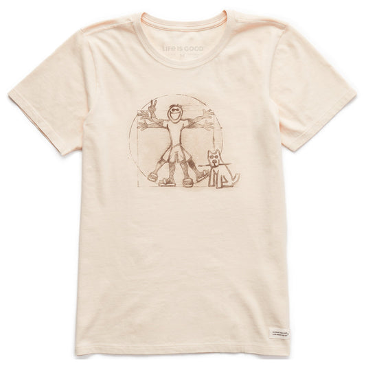 Women's Vitruvian Jake Short Sleeve Crusher Tee