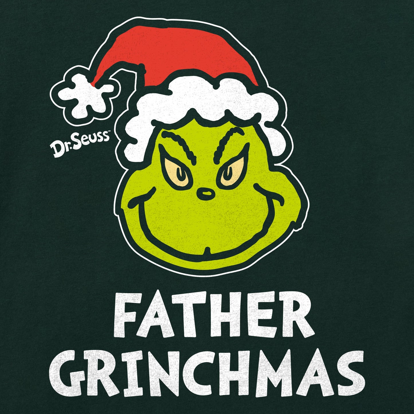 Men's Father Grinchmas Short Sleeve Crusher Tee