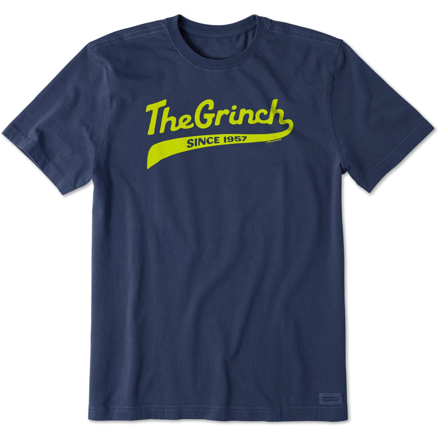 Men's The Grinch Ballyard Script Short Sleeve Crusher Tee
