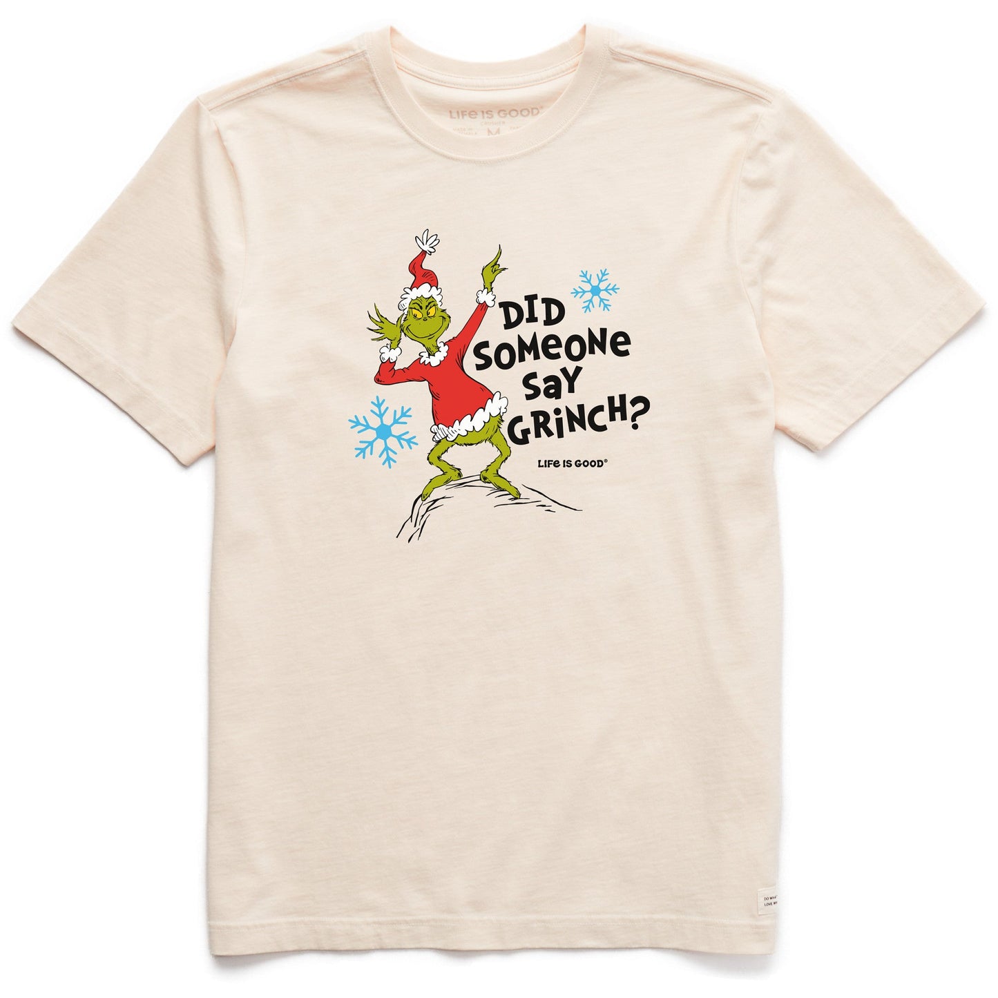 Men's Did Someone Say Grinch? Short Sleeve Crusher Tee
