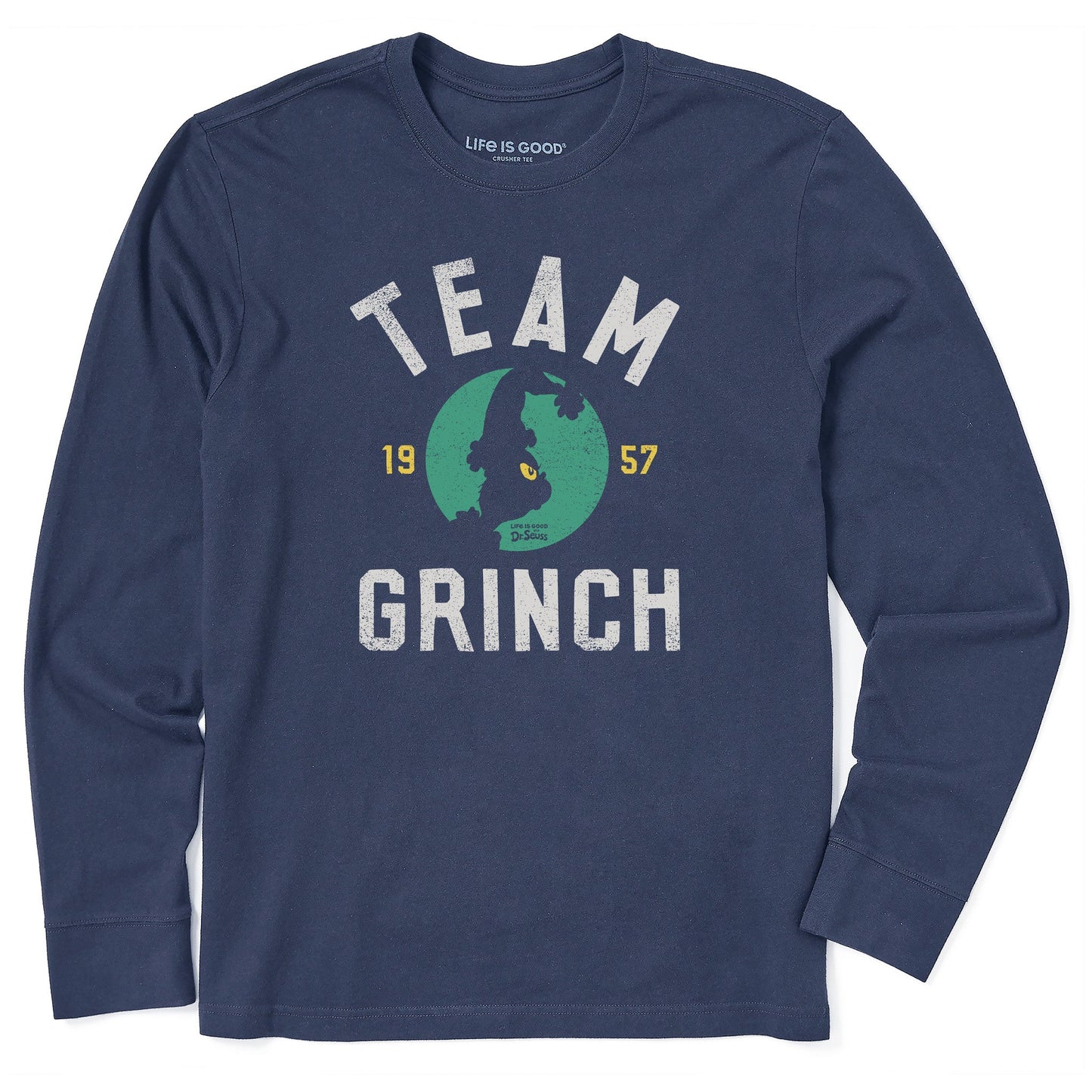 Men's Team Grinch Long Sleeve Crusher Tee