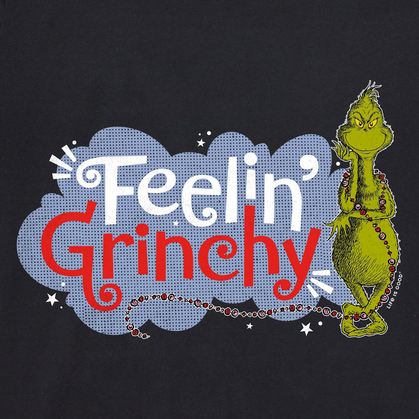 Men's Feelin' Grinchy Long Sleeve Crusher Tee