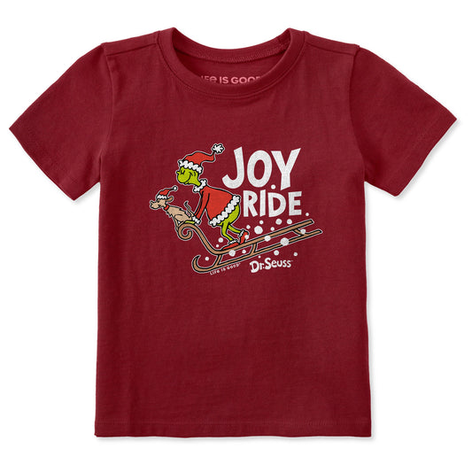 Toddler Joy Ride Grinch Short Sleeve Crusher Tee