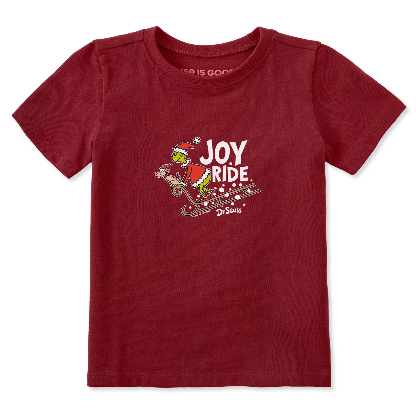 Toddler Joy Ride Grinch Short Sleeve Crusher Tee