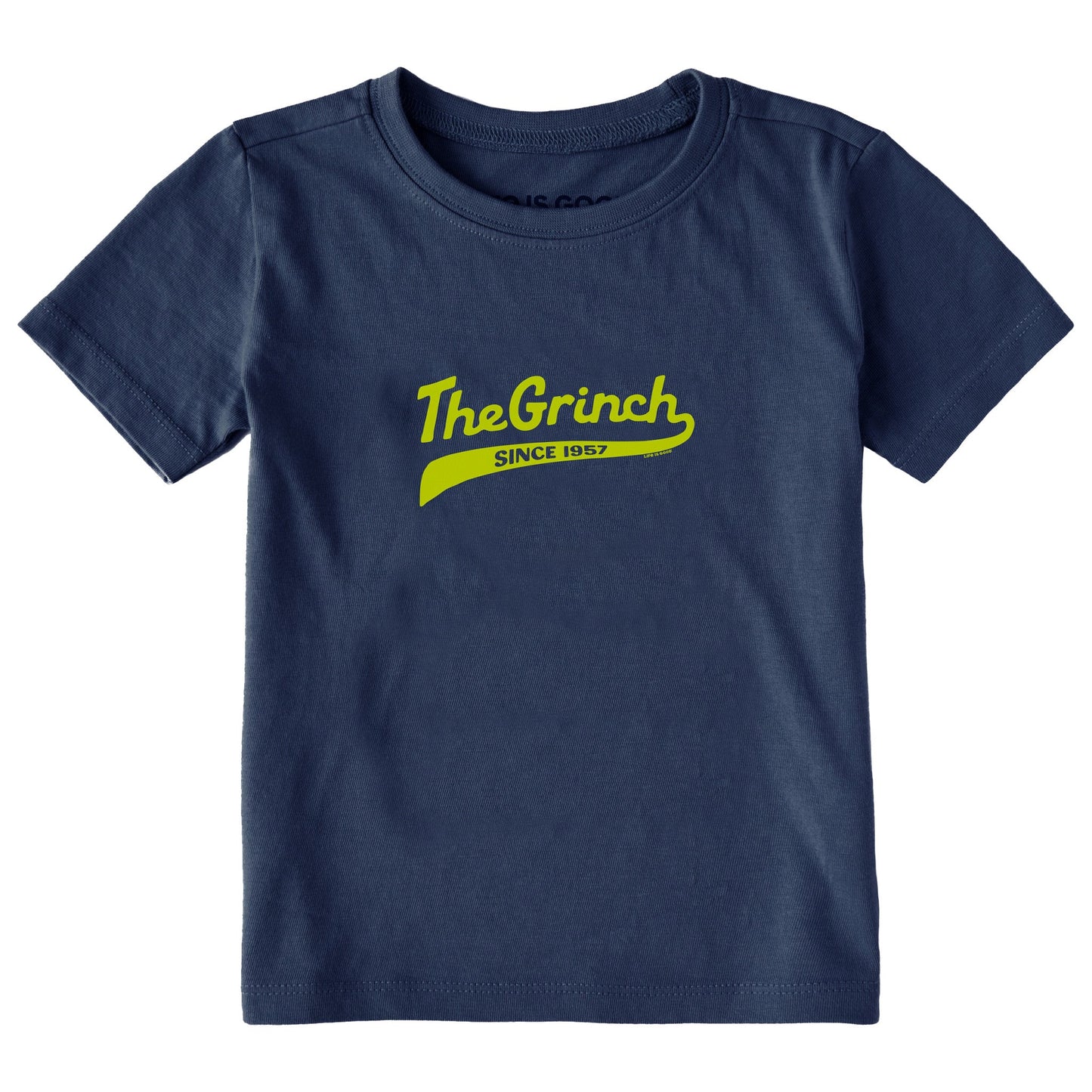 Toddler The Grinch Ballyard Script Short Sleeve Crusher Tee