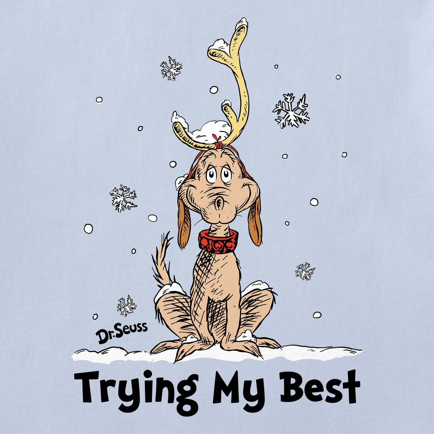 Women's Trying My Best Max Short Sleeve Crusher Boxy Tee