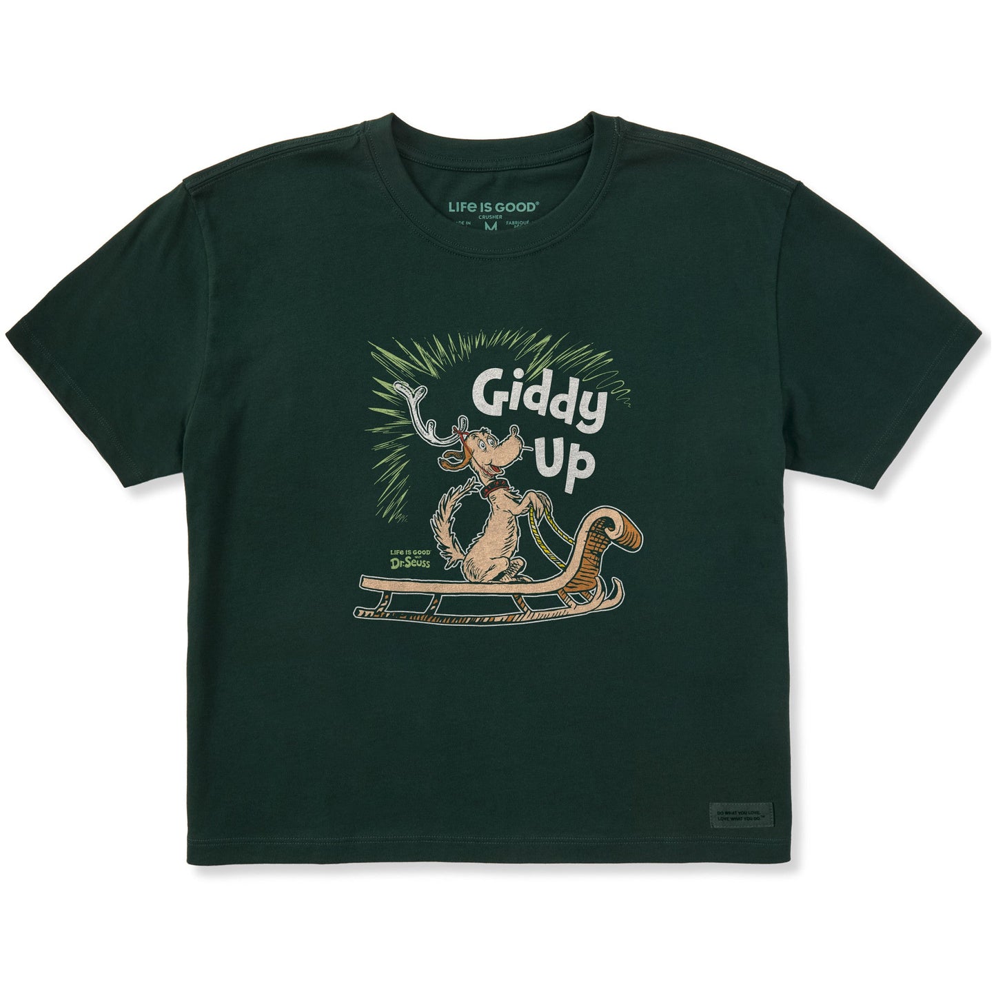 Women's Giddy Up Max Short Sleeve Crusher Boxy Tee