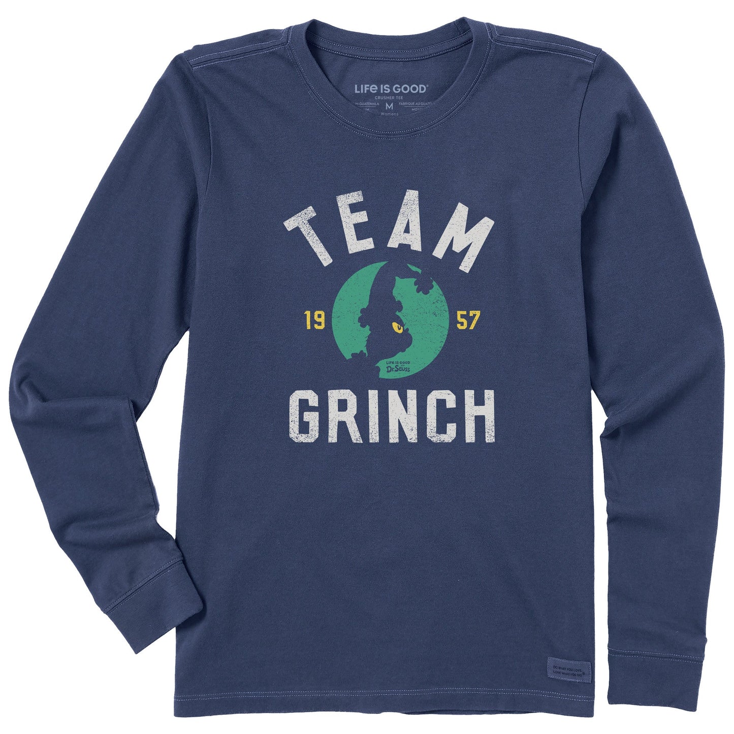 Women's Team Grinch Long Sleeve Crusher Tee