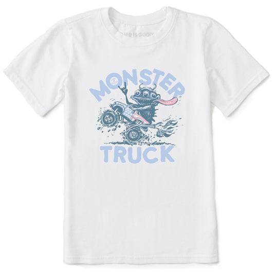 Kids Monster Truck Ride Short Sleeve Crusher Tee