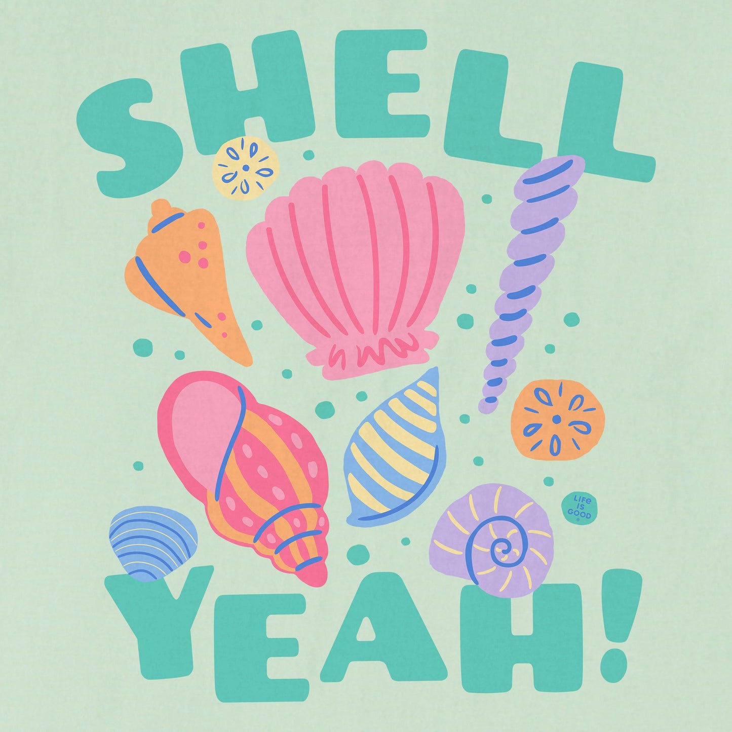 Kids Shell Yeah Medley Short Sleeve Crusher Tee