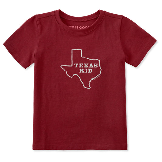Toddler Texas Kid Short Sleeve Crusher Tee