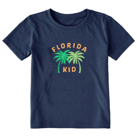 Toddler Florida Kid Short Sleeve Crusher Tee