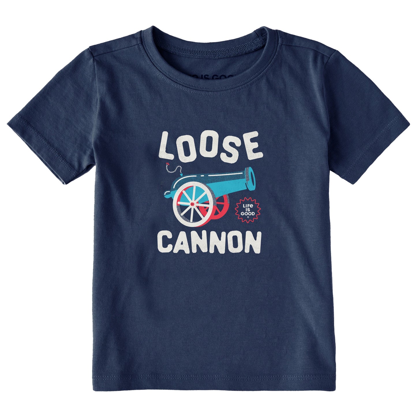 Toddler Loose Cannon Short Sleeve Crusher Tee