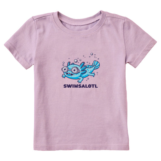 Toddler Swimsalotl Short Sleeve Crusher Tee