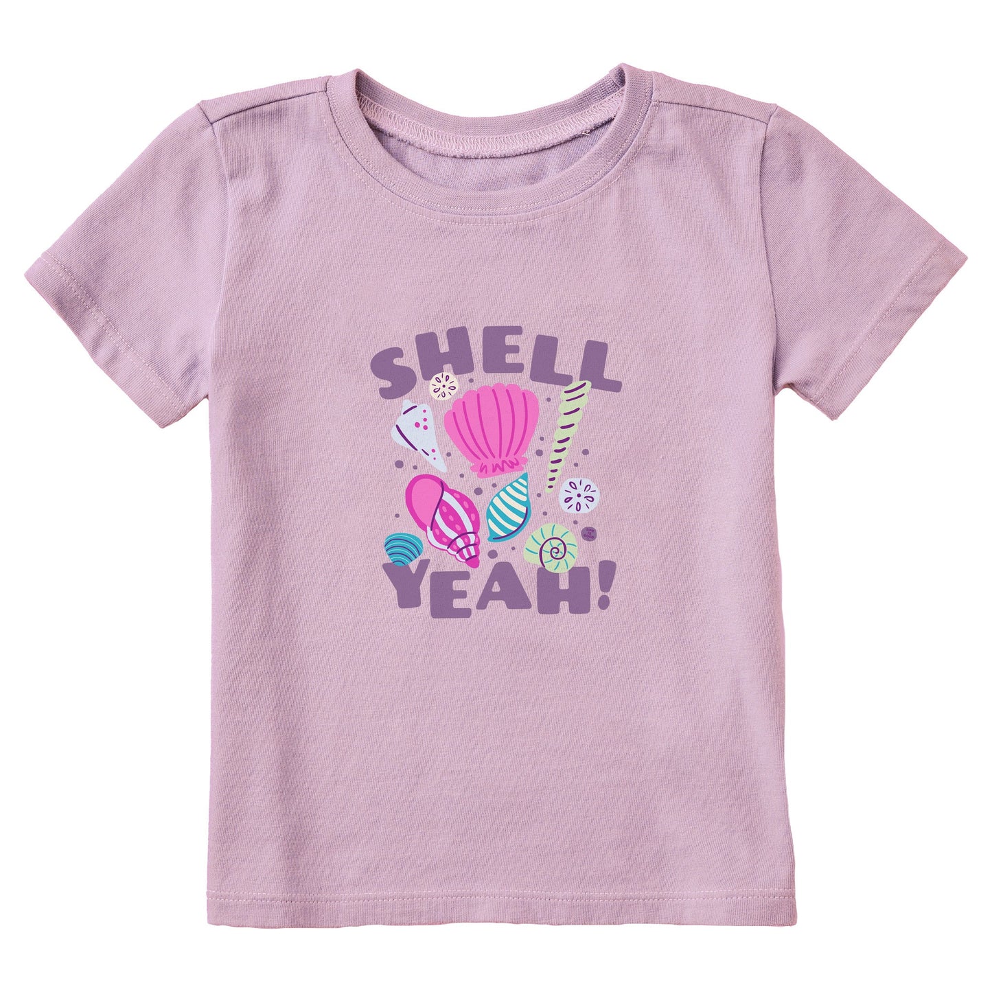 Toddler Shell Yeah Medley Short Sleeve Crusher Tee