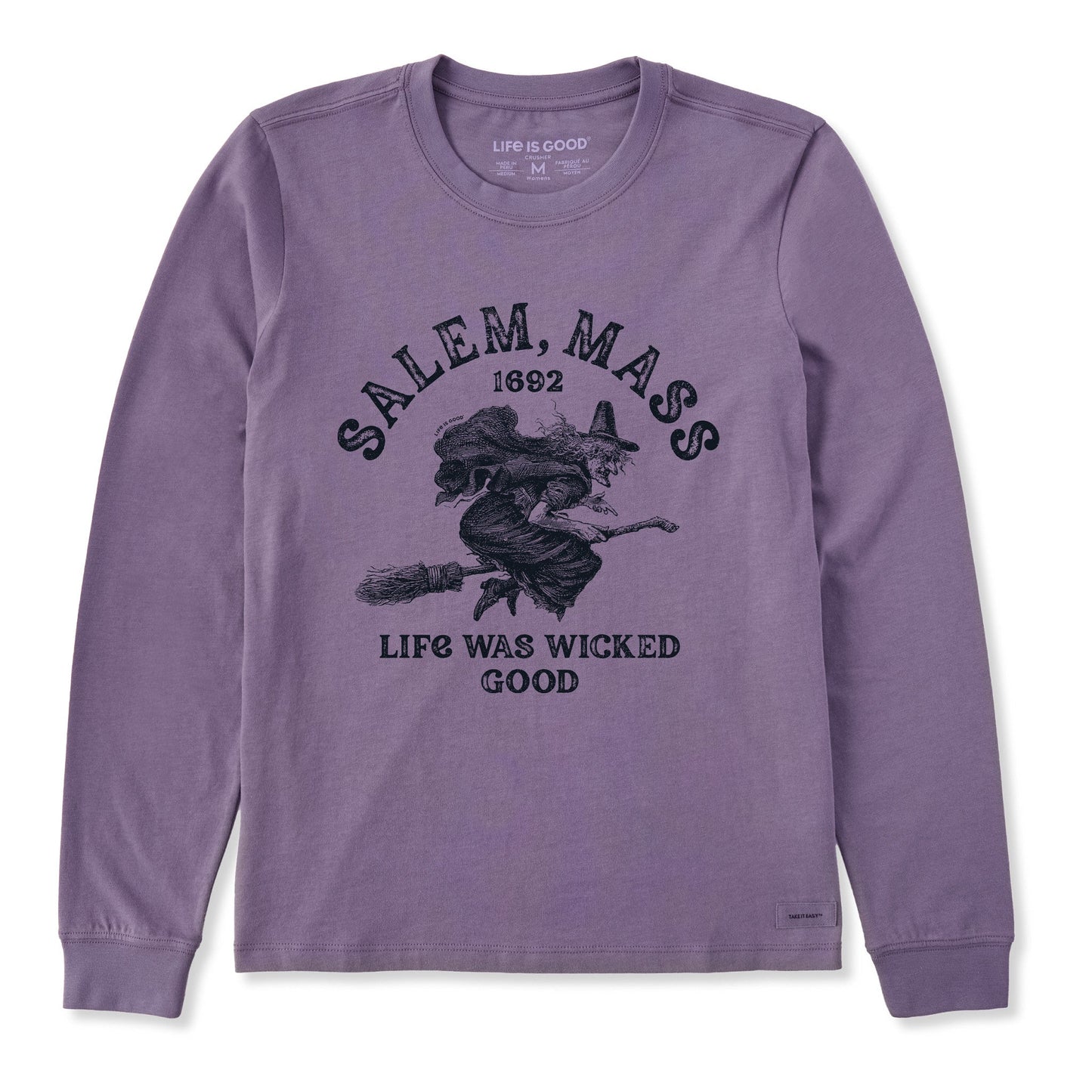 Women's Salem 1692 Long Sleeve Crusher Tee