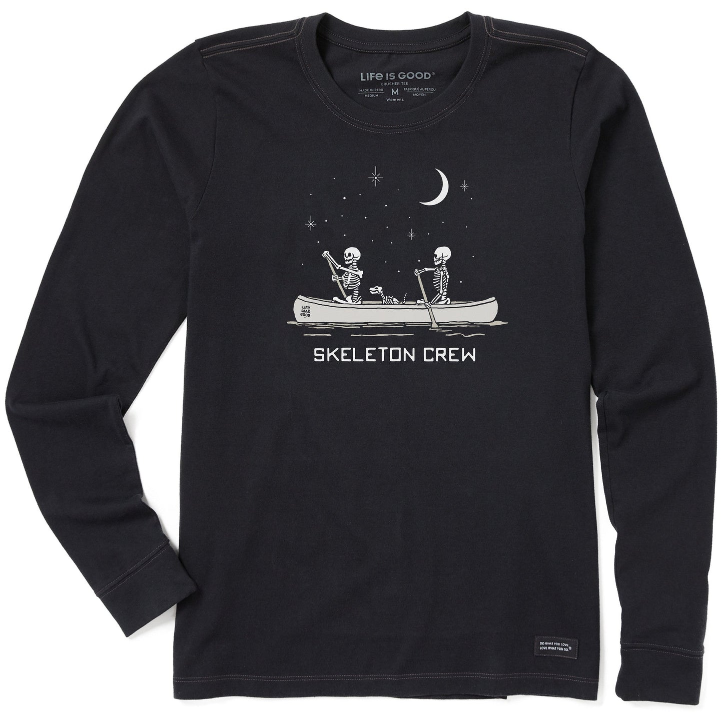 Women's Skeleton Crew Long Sleeve Crusher Tee