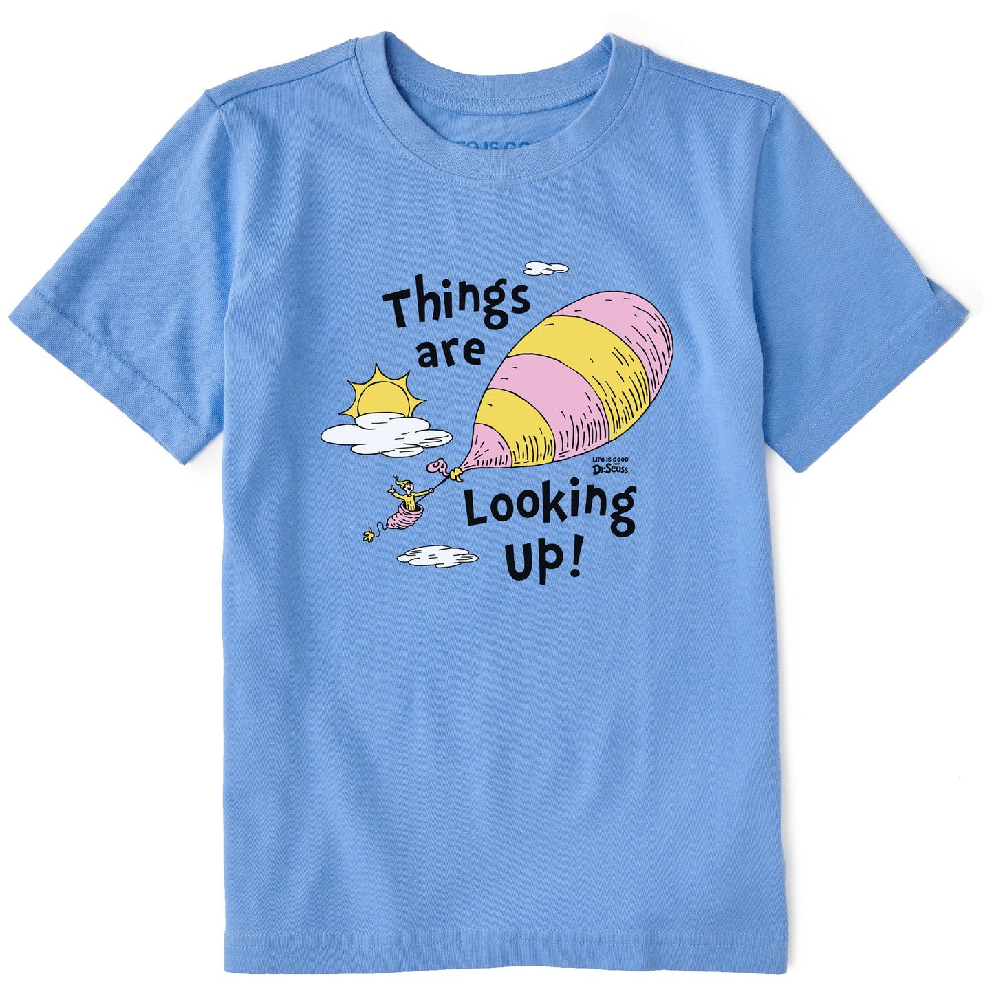 Kids Dr. Seuss Things are Looking Up Short Sleeve Crusher Tee