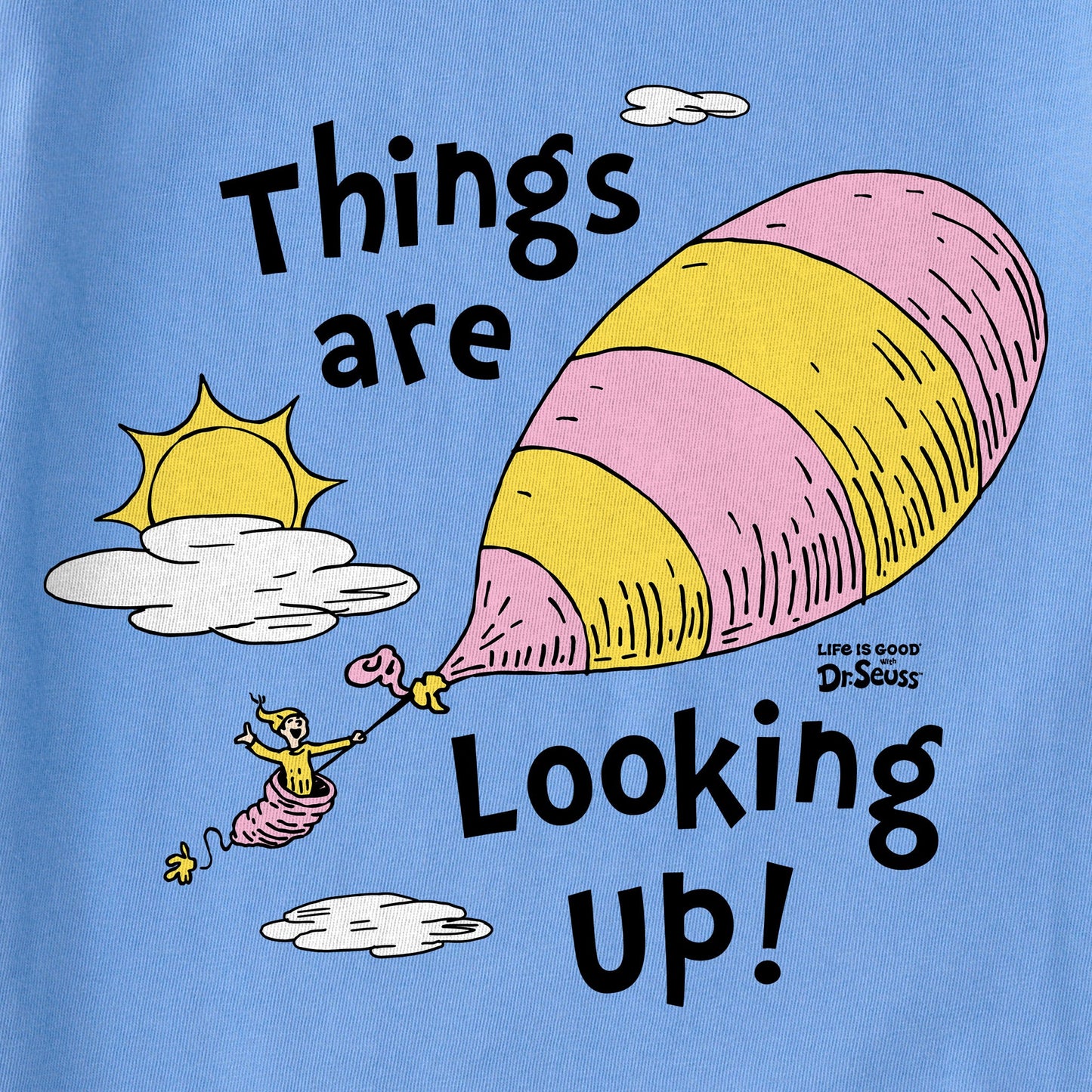 Kids Dr. Seuss Things are Looking Up Short Sleeve Crusher Tee