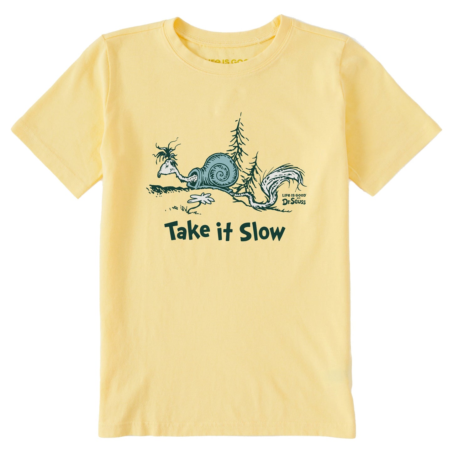 Kids Dr. Seuss Take It Slow Short Sleeve Crusher Tee