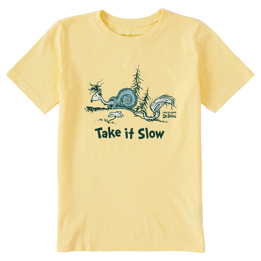 Kids Dr. Seuss Take It Slow Short Sleeve Crusher Tee