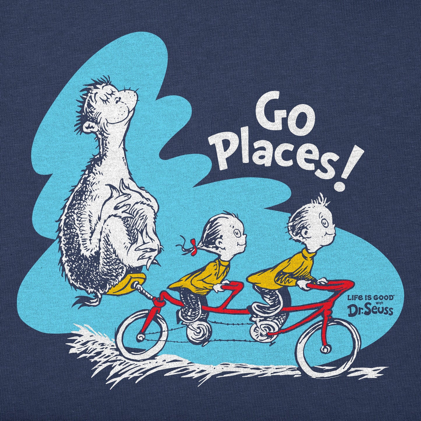 Men's Dr. Seuss Go Places Short Sleeve Tee