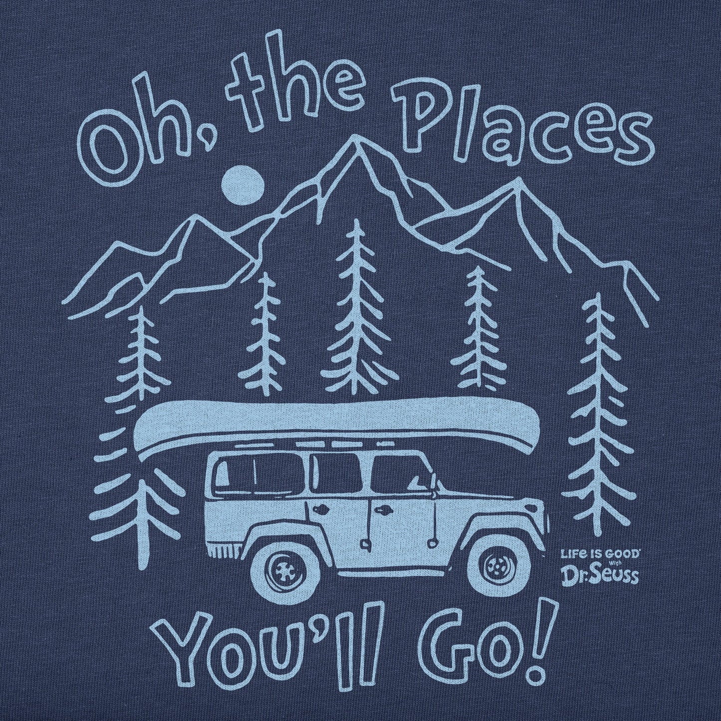 Men's Oh the Places You'll Go Canoe Trip Short Sleeve Tee