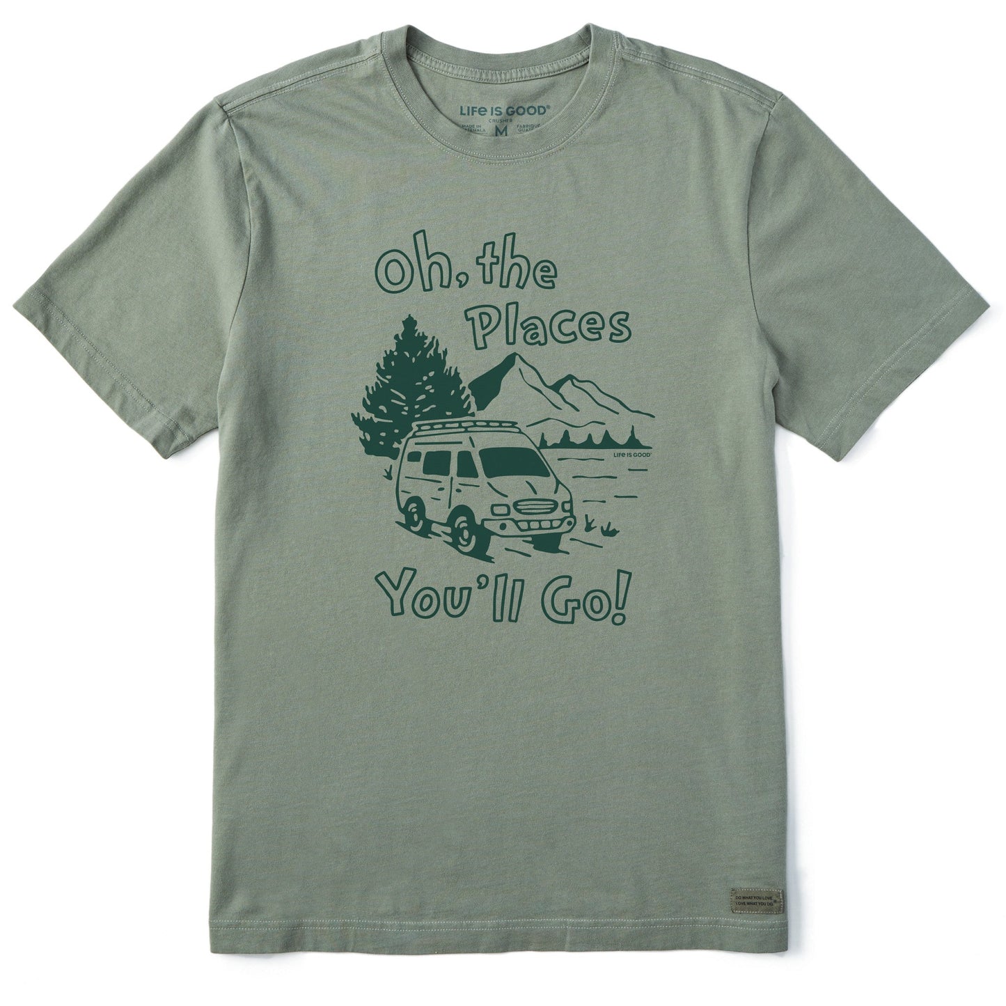 Men's Oh the Places You'll Go in an RV Short Sleeve Tee