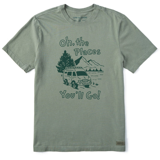 Men's Oh the Places You'll Go in an RV Short Sleeve Tee