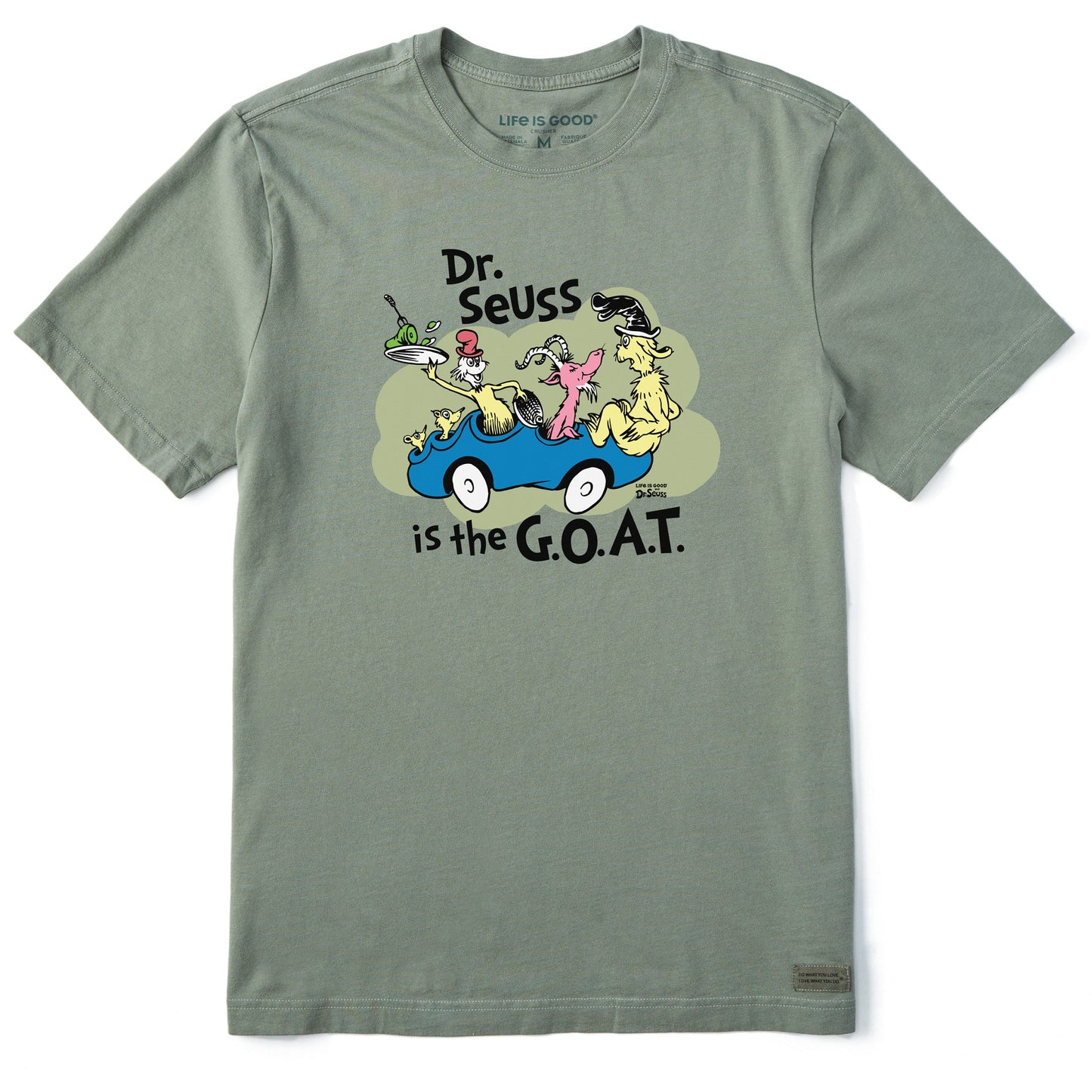 Men's Dr. Seuss is the GOAT Short Sleeve Tee