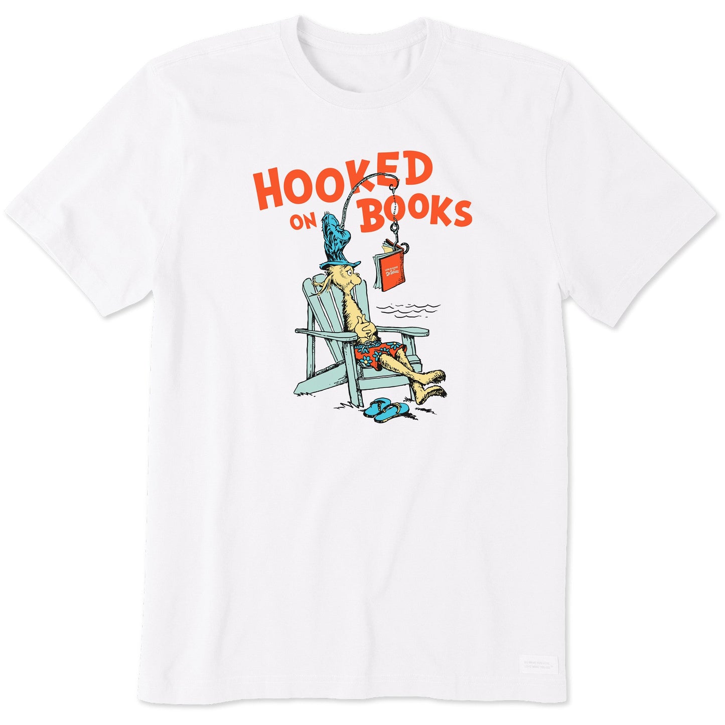 Men's Dr. Seuss Hooked On Books Short Sleeve Tee