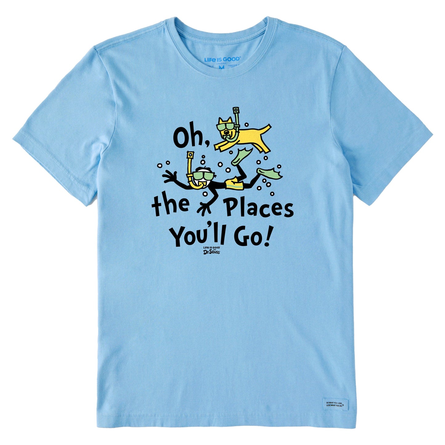 Men's Oh the Places You'll Go Scuba Short Sleeve Tee