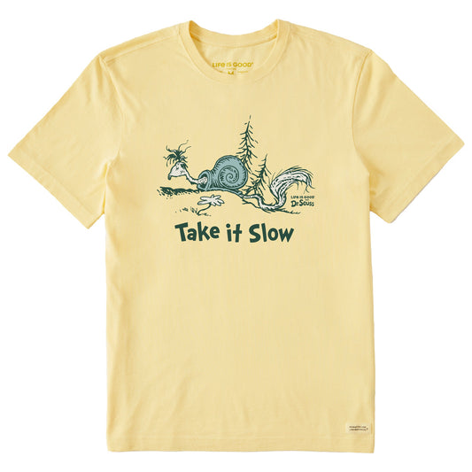Men's Dr. Seuss Take It Slow Short Sleeve Crusher Tee