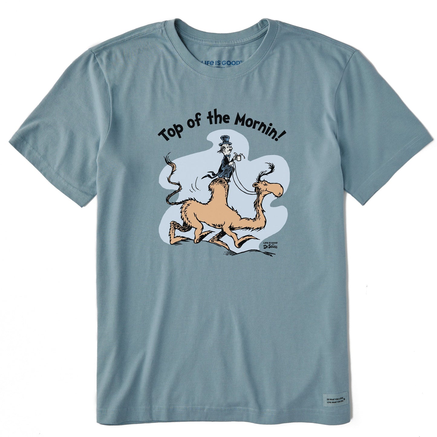 Men's Dr. Seuss Top of the Mornin Short Sleeve Crusher Tee